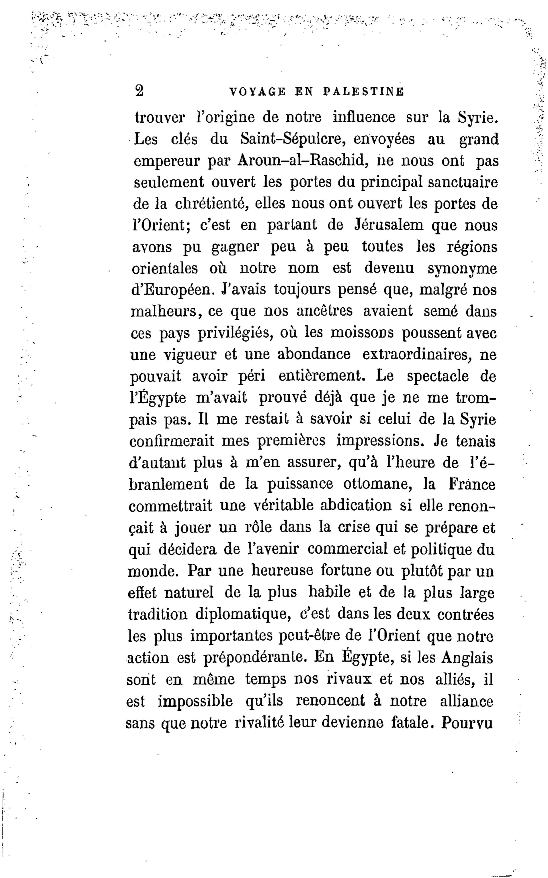 Page 2 of Voyage en Palestine